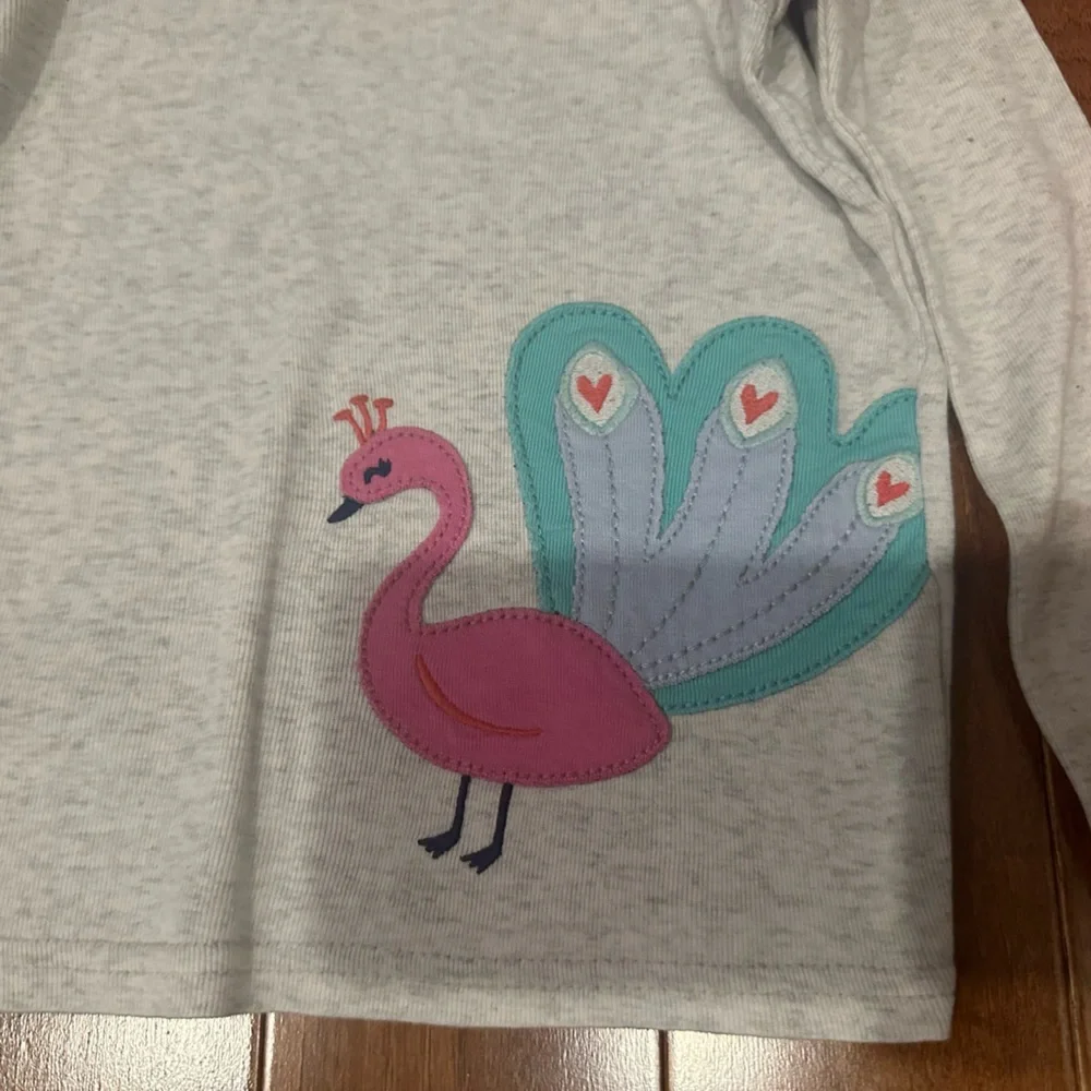 Carter's Gray and Pink Kids Pajamas Set